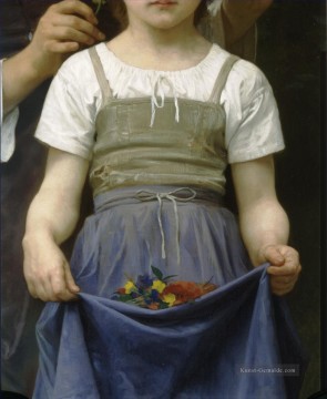 William Adolphe Bouguereau Werke - Parure des champs bt rechts Realismus William Adolphe Bouguereau